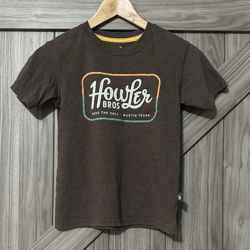 Howler Brothers Brown Cotton Blend Tee
